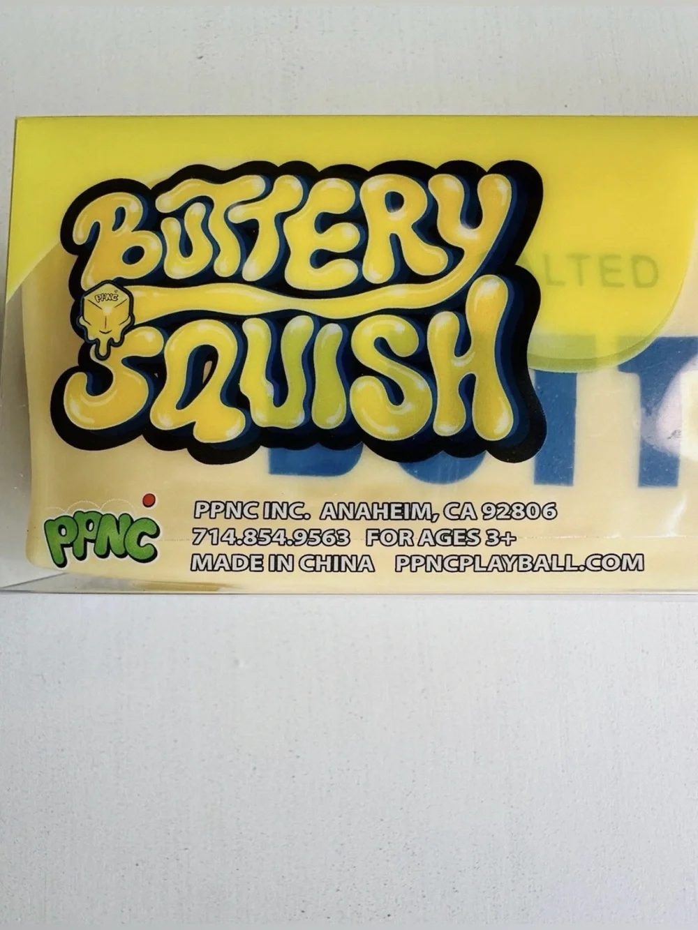 Buttery Squish Grade AA Unsalted Butter Squishy Squeeze Toy